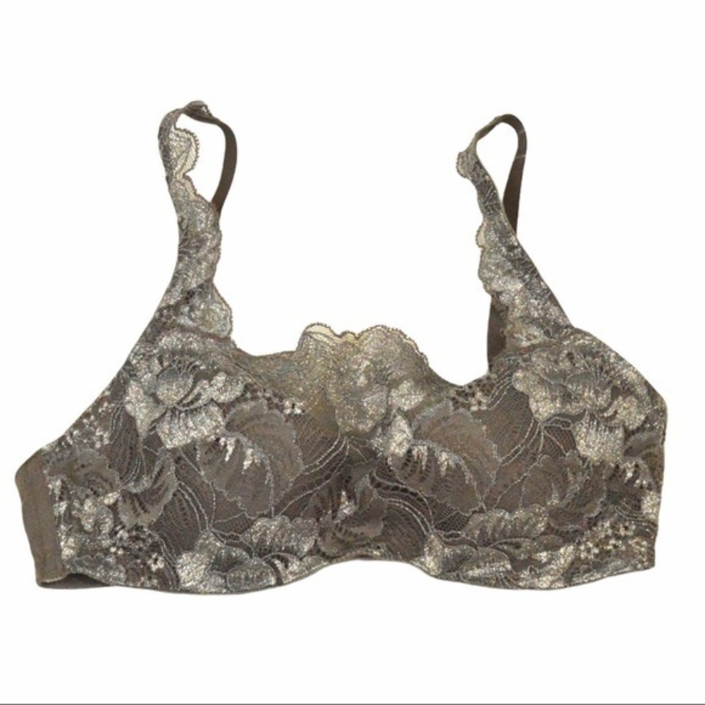 32B‎ Soma Shimmer Oh My Gorgeous Cami Underwire Bra, Taupe Color